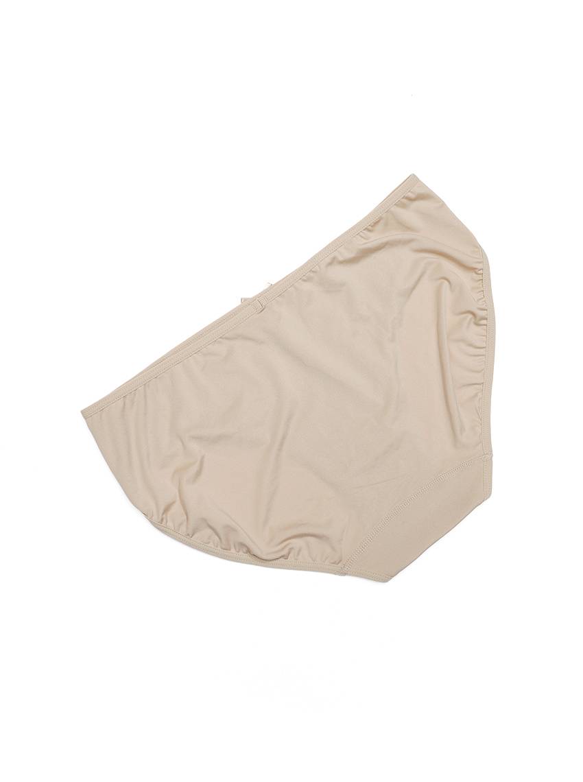 Thumbnail for Women’s Lace Front Mid-Rise Brief – Nude (HUD23009C3)